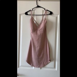 Pink Velvet Windsor dress